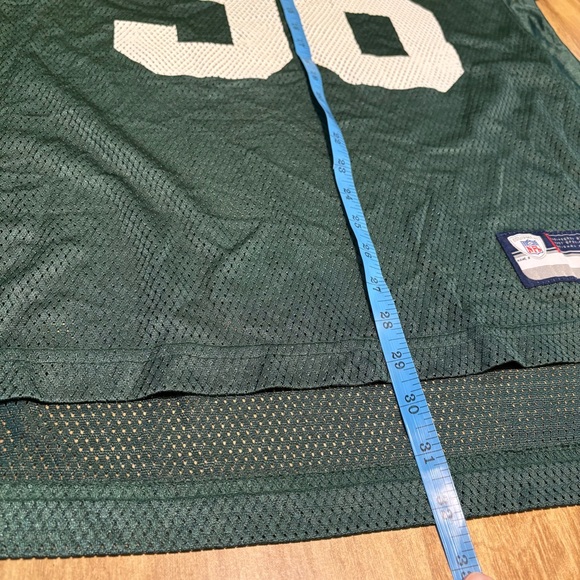 Reebok NFL Vernon Gholston #56 DE/LB New York Jets Green Jersey Mens Medium - Picture 9 of 11